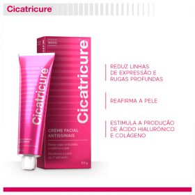  Creme antirrugas Cicatricure Antissinais - 60g