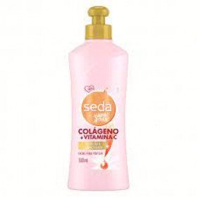 Creme para pentear Seda by Niina secrets colágeno e vitamina c com 325ml