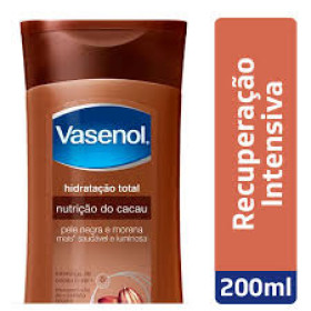 Loção Hidratante corporal Vasenol Nutrição do Cacau 200ml