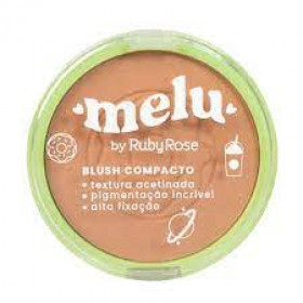 Blush Compacto Melu Ruby Rose - Cor Caramel