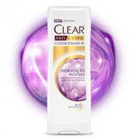 Condicionador anticaspa Clear women hidratação intensa com 200ml