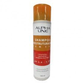 Shampoo Alpha Line 300ml Ceramidas e Queratina