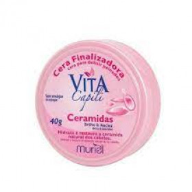 Cera finalizadora Ceramidas para cabelos Vita capili