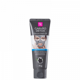 Kiss New York RK by Kiss Charcoal Wash-Off - Máscara Facial 75g