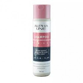 Alpha Line - Shampoo sem Sal - Color Shield Proteção da Cor - Antioxidante - 300ml