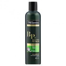 Shampoo Tresemmé baixo poo + nutrição com 400ml Óleo de coco