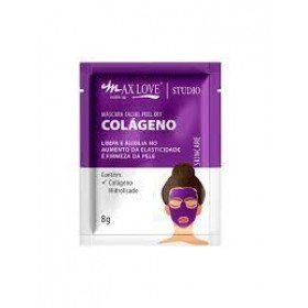 Máscara Facial Peel Off Max Love 8g - Colágeno