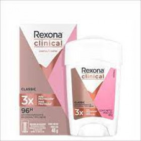 Desodorante Antitranspirante em Creme Rexona Clinical Classic 48g