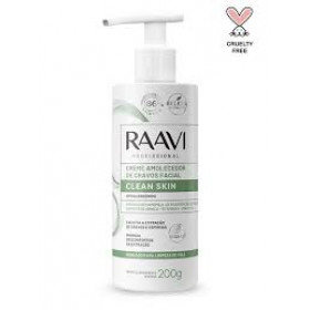 Creme Amolecedor De Cravos Facial Clean Skin 200g - Raavi 