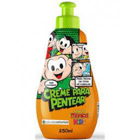 Creme para pentear turma da Mônica infantil para todos tipos de cabelo