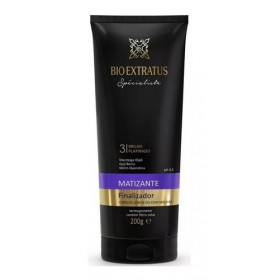 Finalizador Specialiste Matizante Violeta Brilho Platinado Hidrata, Repara Os Danos - 200gr - Bio Extratus