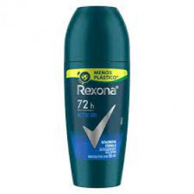 Desodorante roll-on Rexona men active dry masculino com 50ml 