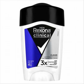 Desodorante Antitranspirante em creme Rexona Men Clinical 48g