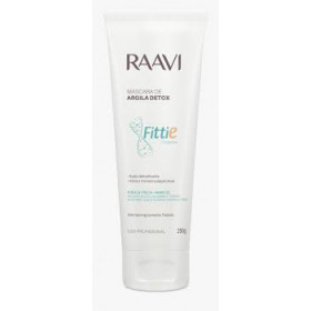 Máscara de Argila Corporal Detox Fittie Raavi 250 G
