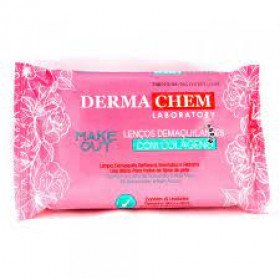 Lenço facial Demaquilante com Colágeno Dermachem Laboratory