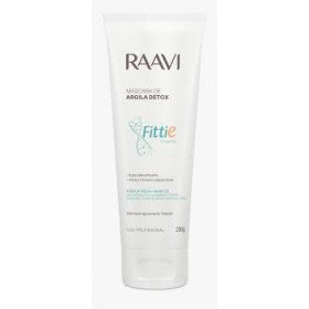 Máscara de Argila Corporal Detox Fittie Raavi 250 G
