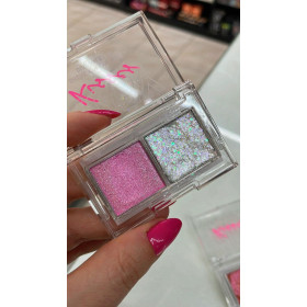Shine collection- Duo Palette Diamond Ruby Kisses Paleta