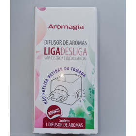 Difusor de Aromas Liga/Desliga para essência e óleo essencial(Tomada)