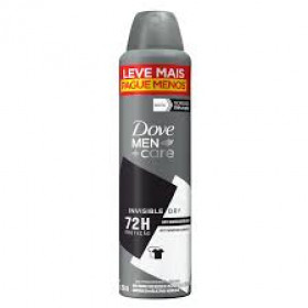 Desodorante Antitranspirante aerosol Dove Men + Care Invisible Dry com 250 Ml
