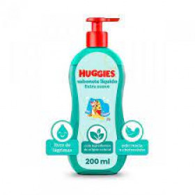 Sabonete Líquido Infantil Huggies Extra Suave 200ml