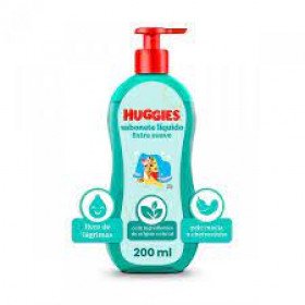 Sabonete Líquido Infantil Huggies Extra Suave 200ml