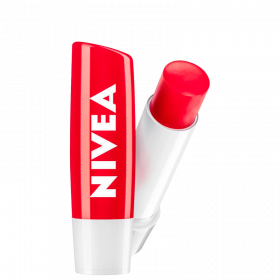 NIVEA Shine Morango -Hidratante e Protetor Labial 4,8g