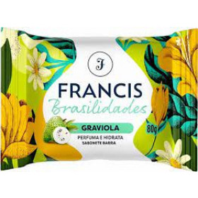 Sabonete Francis Brasilidades 80g Graviola