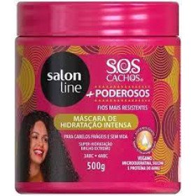 Máscara Capilar Salon Line SOS Cachos + Poderosos 300ml Salon Line