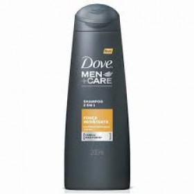 Shampoo 2 em 1 Dove Men +Care Força Resistente 200ml