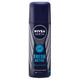 Desodorante spray Nivea men fresh active com 90ml Nivea men