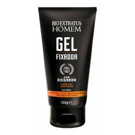 Gel Fixador Homem 150g Cabelo E Barba - Bio Extratus