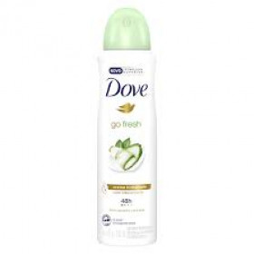Desodorante Dove go fresh pepino e chá verde aerossol antitranspirante com 150ml 