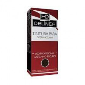 Tintura para Sobrancelhas Delínea Castanho Escuro