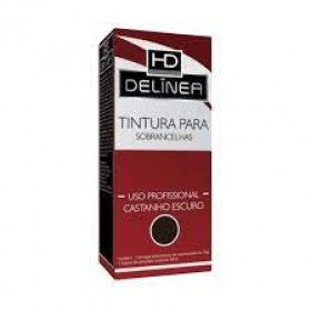 Tintura para Sobrancelhas Delínea Castanho Escuro