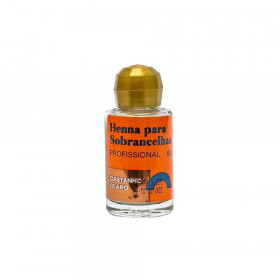 Henna para Sobrancelha 8g Castanho Claro - Della & Delle