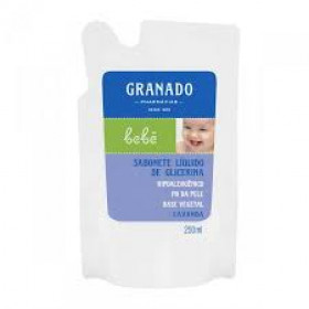 Refil Sabonete Líquido de Glicerina Granado Bebê Lavanda com 250ml