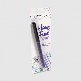 Lapiseira de Olhos Colorida Have Fun Roxo - Vizzela