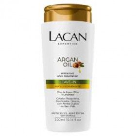 Leave-in Capilar Lacan Hidratante Argan Oil 300ml