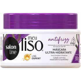 Máscara capilar Meu Liso Antifrizz Com 300Ml Salon Line