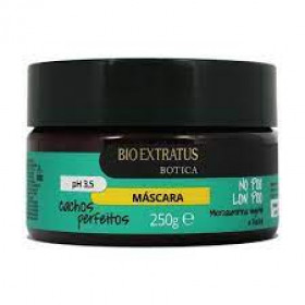 Máscara Capilar Botica Cachos No Poo Low Poo 250g Bio Extratus