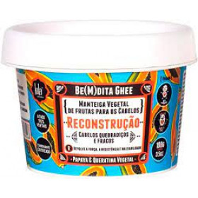  Máscara Capilar Lola Cosmetics Be(M)dita Ghee Reconstrução 100g