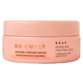 Máscara capilar profissional de Hidratação Braé Go Curly 200 g