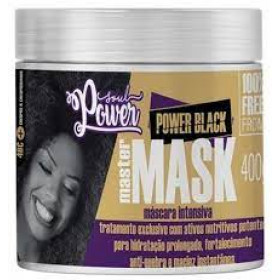 Máscara capilar Intensiva Power Black Master Mask 400g - Soul Power