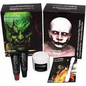 Kit Maquiagem Cenográfica Efeitos Especiais Colormake Halloween