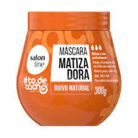 Máscara capilar Matizadora Salon Line #Todecacho Ruivo Natural 300g