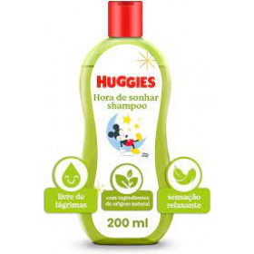 Shampoo Huggies Hora de Sonhar 200ml Infantil