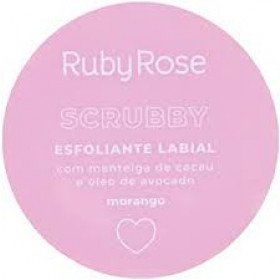 Esfoliante Labial Scrubby Ruby Rose - Morango