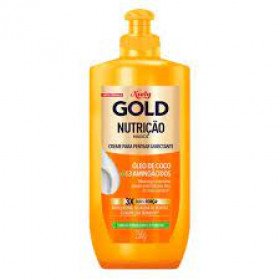 Creme para pentear Niely Gold nutrição poderosa Óleo de coco + abacate 