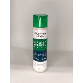 Shampoo Nutrição Óleo De Abacate Manteiga Karité 300ml - Alpha Line