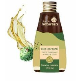 Cia da Natureza Óleo Corporal Rícino e óleo de coco 110ml
